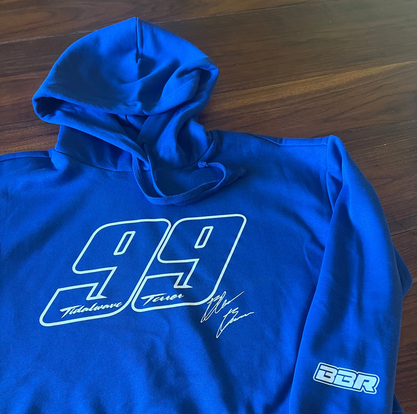 Royal 99 Signature Cropped Hoodie