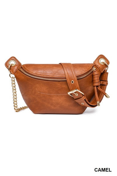 Vegan Leather Belt Bag