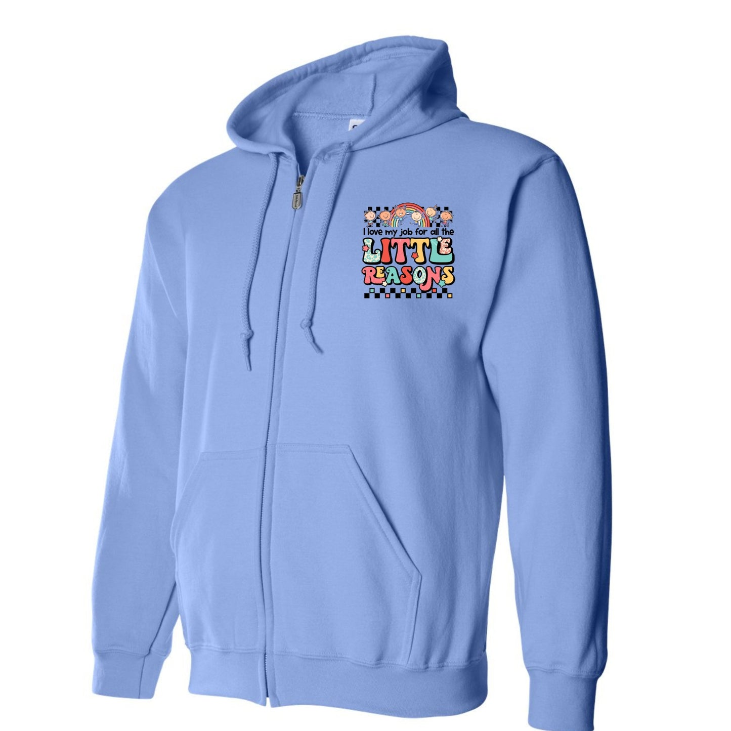 Design 10 Full Zip Hooded Sweatshirt
