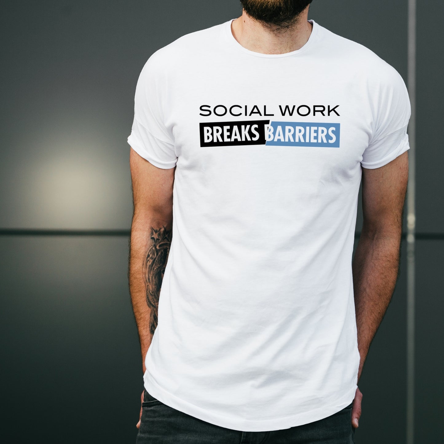 Design 3 Social Work Breaks Barriers
