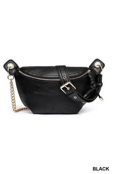 Vegan Leather Belt Bag
